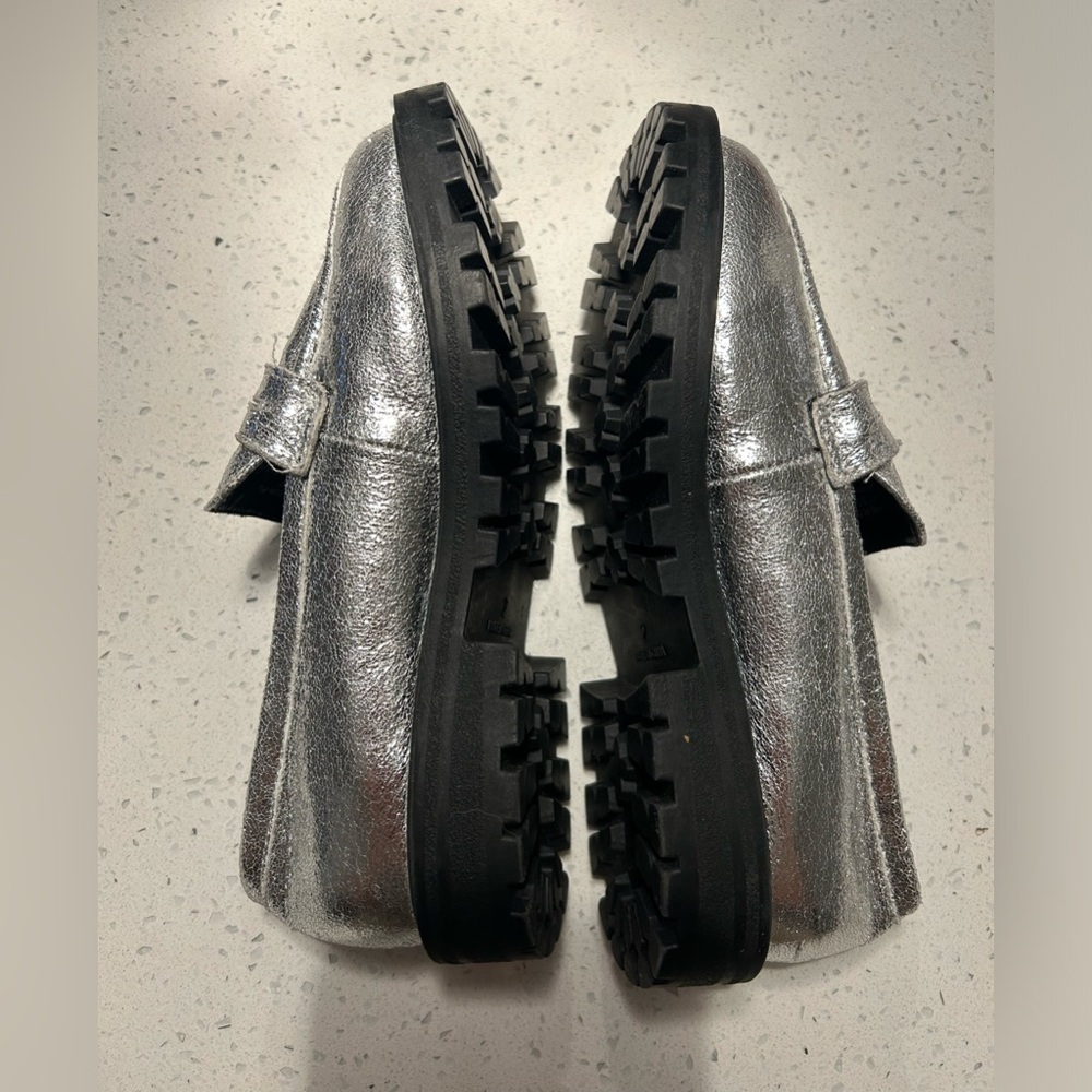 Nordstrom Silver Kids 2 Loafer - Picture 4 of 8